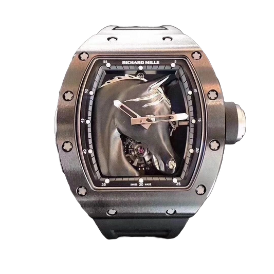 Richard Mille RM 52-02 Silver Horse Tourbillon Titanium