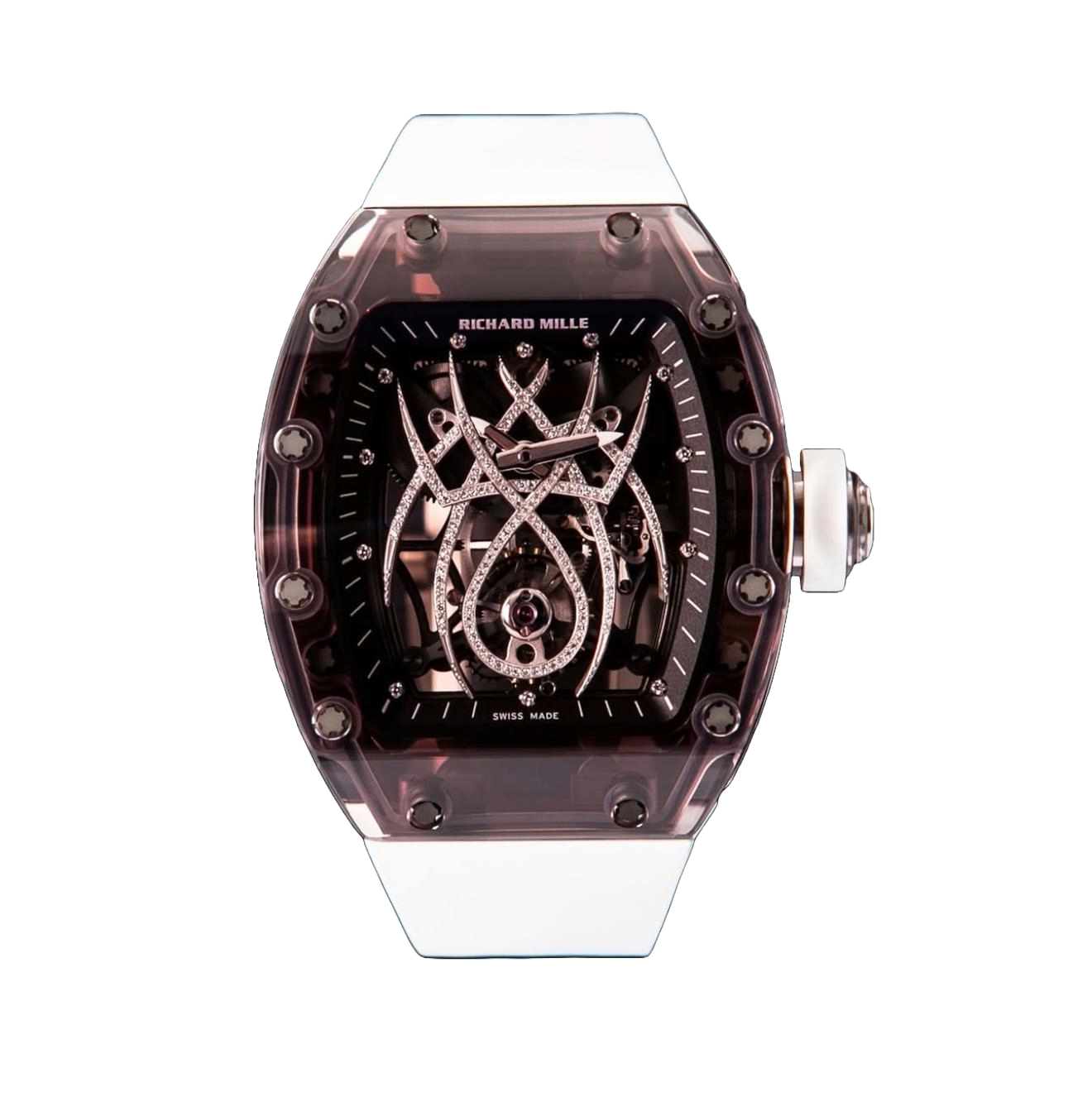 Richard Mille RM 19-01 Tourbillon Spider Brown Sapphire Piece Unique