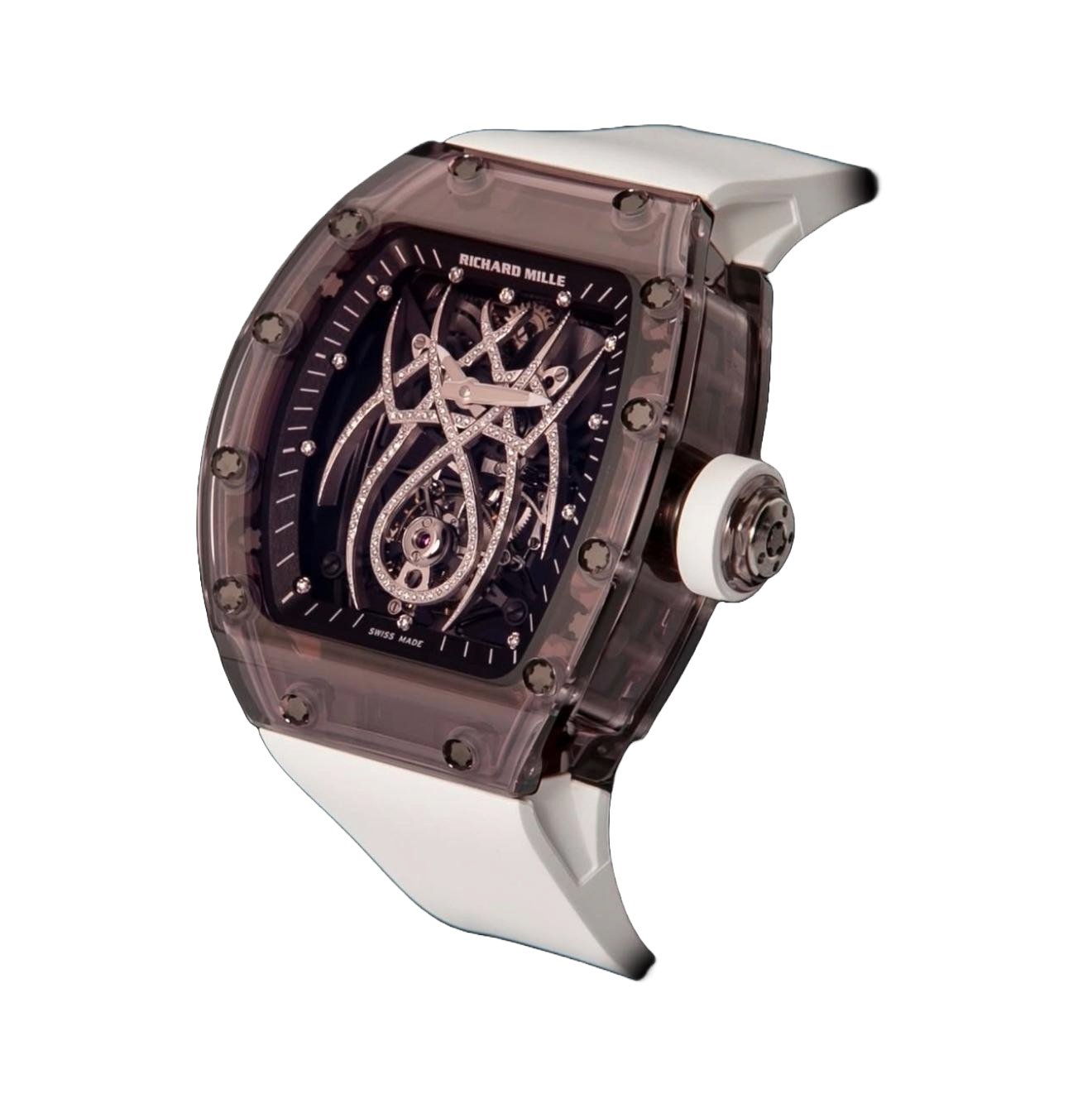 Richard Mille RM 19-01 Tourbillon Spider Brown Sapphire Piece Unique