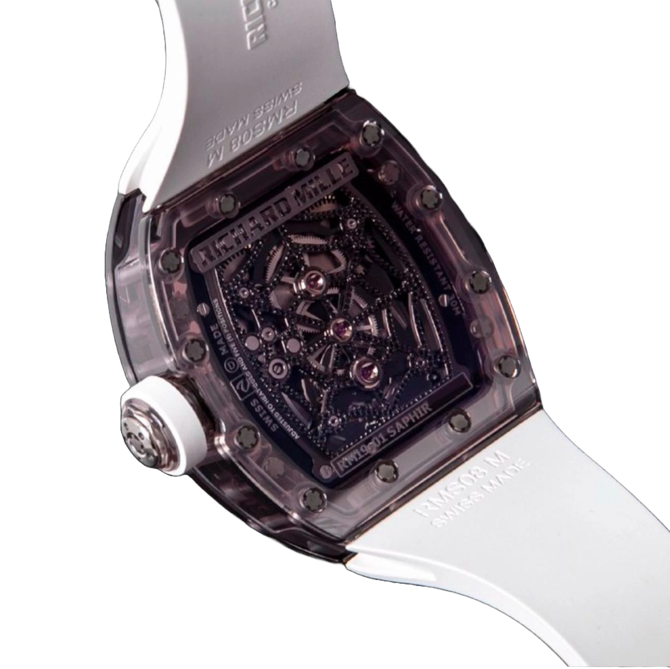 Richard Mille RM 19-01 Tourbillon Spider Brown Sapphire Piece Unique