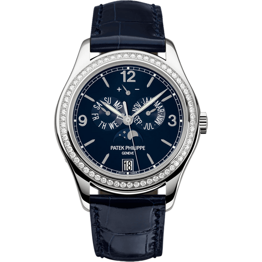 Patek Philippe Complications Annual Calendar Moon Phases 5147G-001