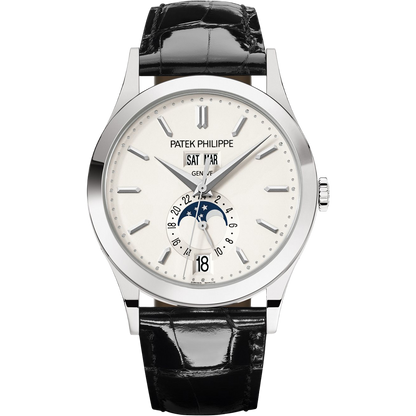 Patek Philippe Complications Annual Calendar Moon Phases 5396G-011