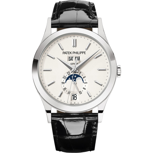 Patek Philippe Complications Annual Calendar Moon Phases 5396G-011