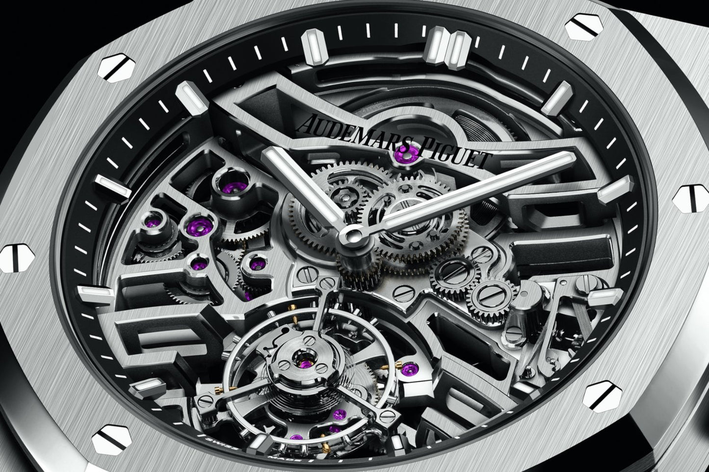 Audemars Piguet Royal Oak Selfwinding Flying Tourbillon Openworked "50th Anniversary" 26735ST.OO.1320ST.01