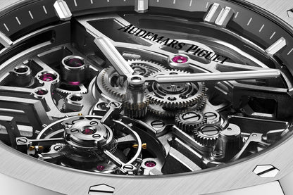 Audemars Piguet Royal Oak Selfwinding Flying Tourbillon Openworked "50th Anniversary" 26735ST.OO.1320ST.01