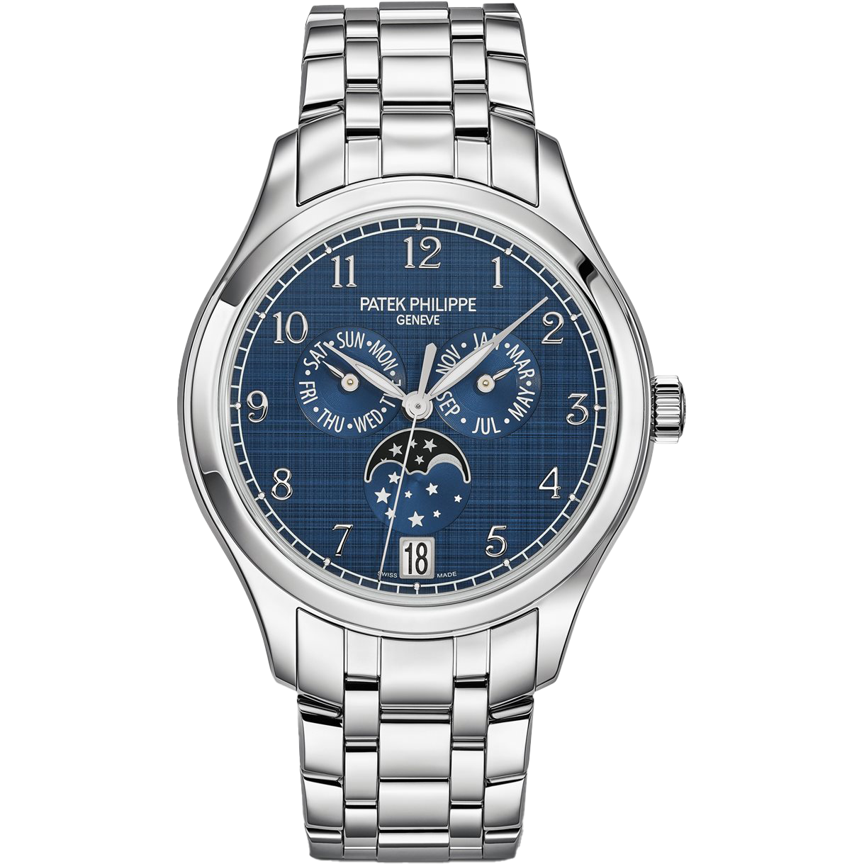 Patek Philippe Complications Annual Calendar Moon Phases 4947/1A-001