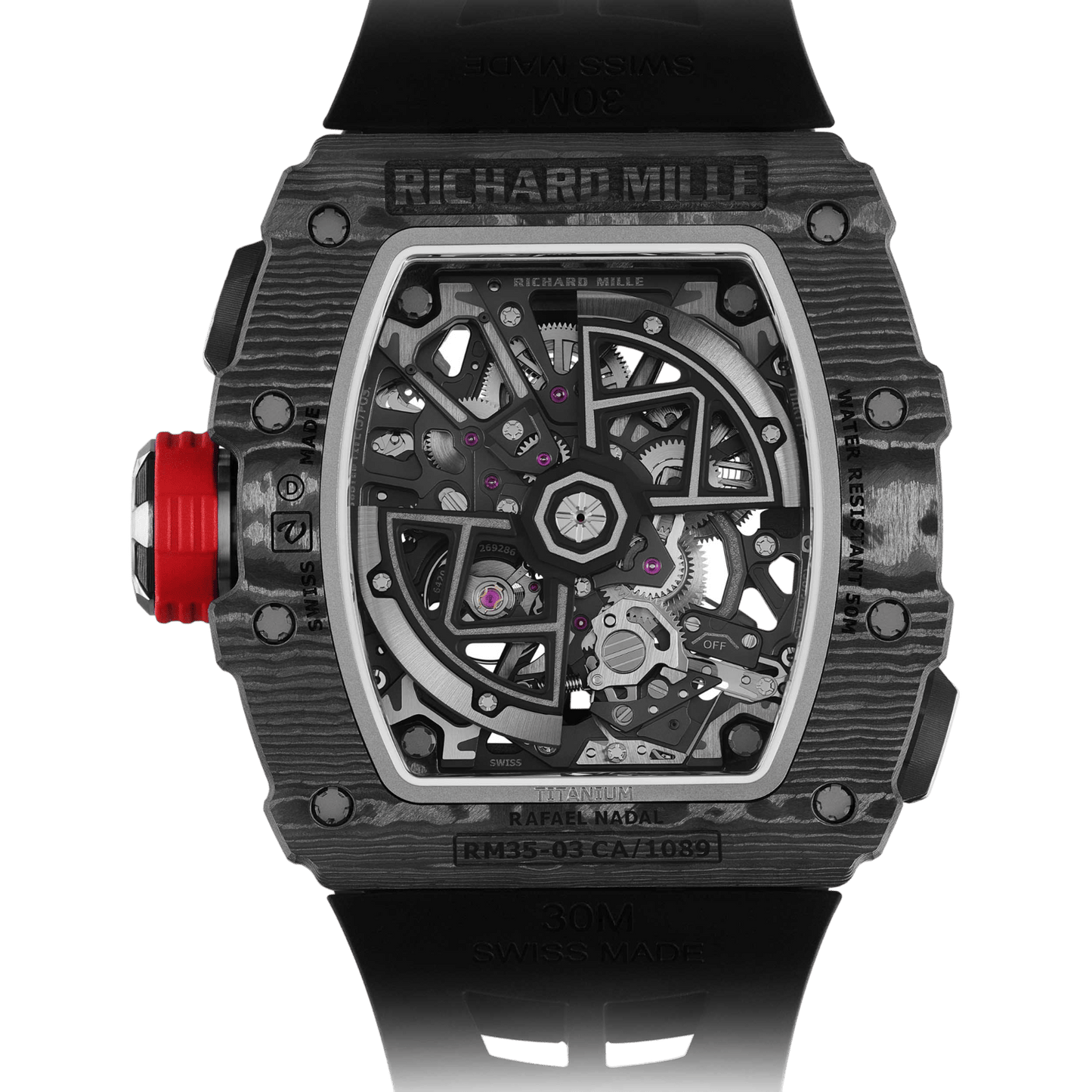 Richard Mille RM 35-03 Automatic Winding Rafael Nadal Black Carbon