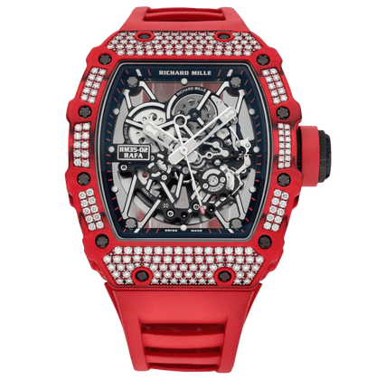 Richard Mille RM 35-02 Rafa Red Carbon Diamond Set