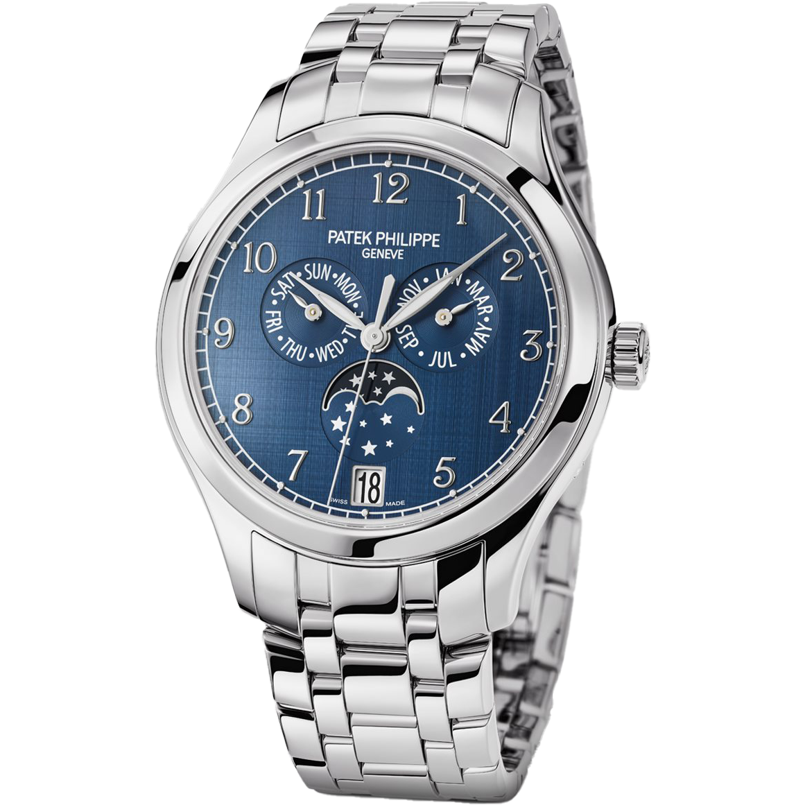 Patek Philippe Complications Annual Calendar Moon Phases 4947/1A-001