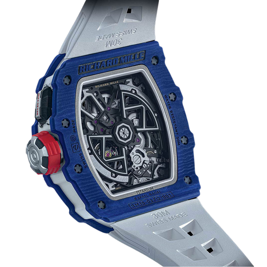 Richard Mille RM 35-03 Automatic Winding Rafael Nadal Blue Carbon