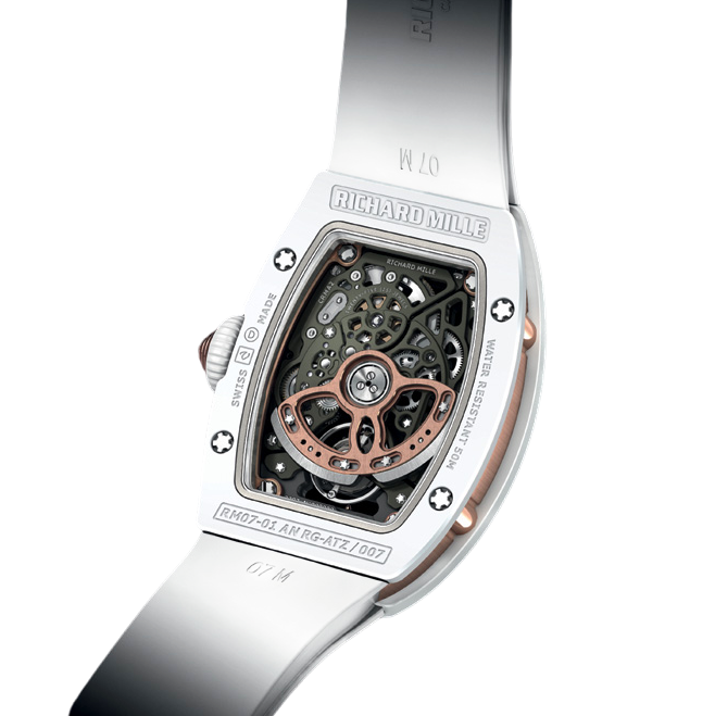 Richard Mille RM 07-01 RG ATZ Red Lip Automatic Winding