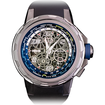 Richard Mille RM 63-02 Automatic Winding Worldtimer Limited Edition 47mm