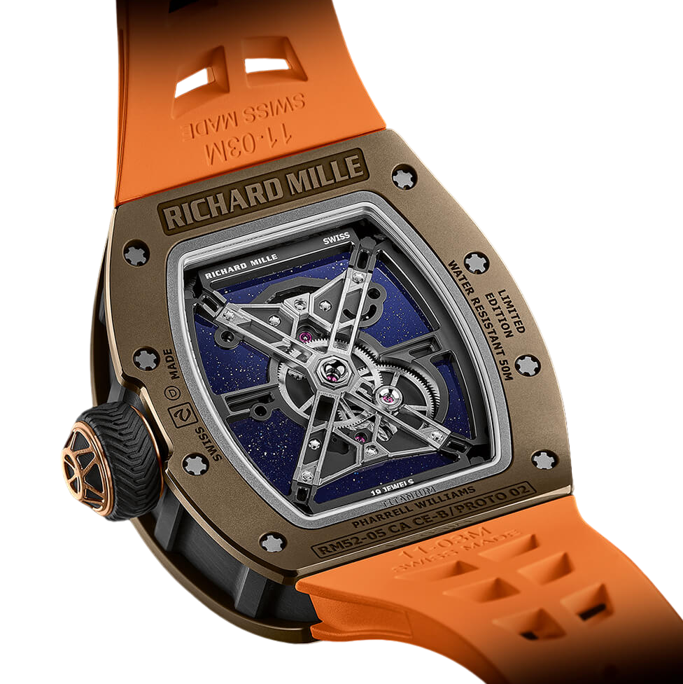 Richard Mille RM 52-05 Manual Winding Tourbillon Pharrell Williams Limited Edition