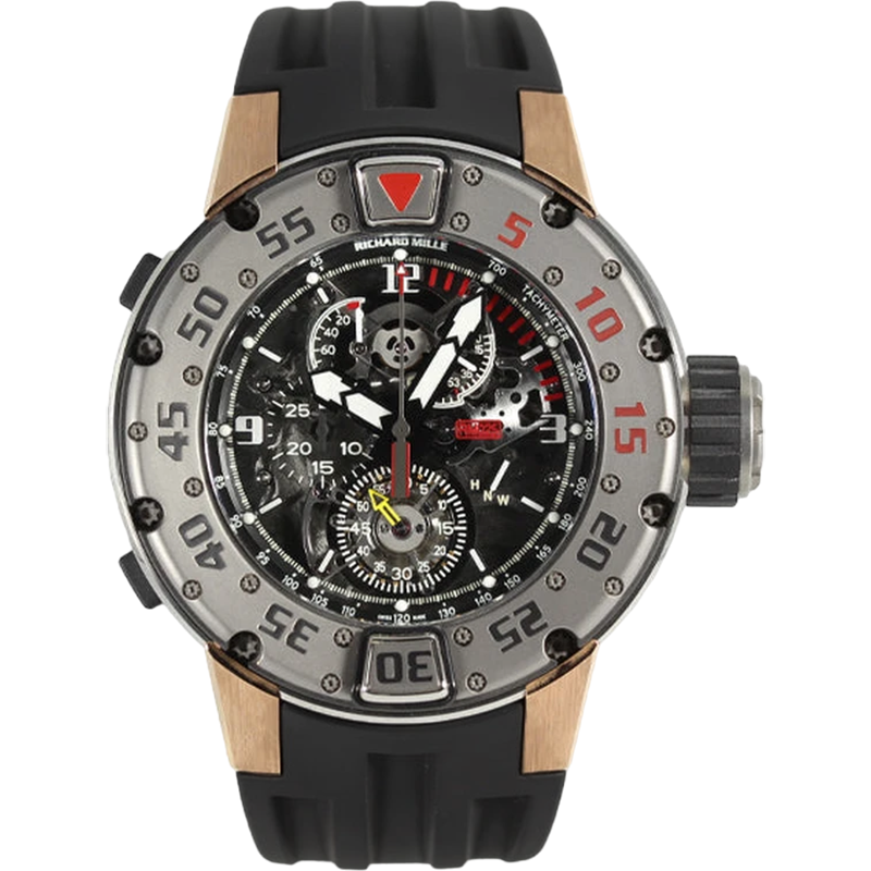 Richard Mille RM 025 AJ Ti Manual Winding Tourbillon Chronograph 50mm