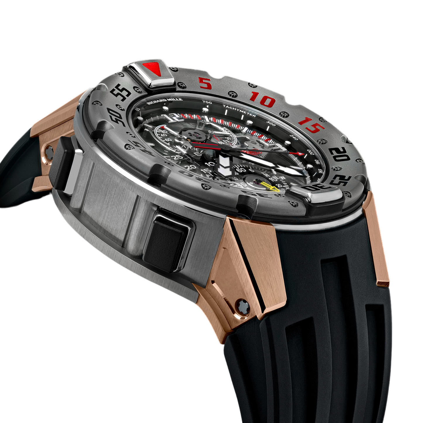Richard Mille RM 025 AJ Ti Manual Winding Tourbillon Chronograph 50mm