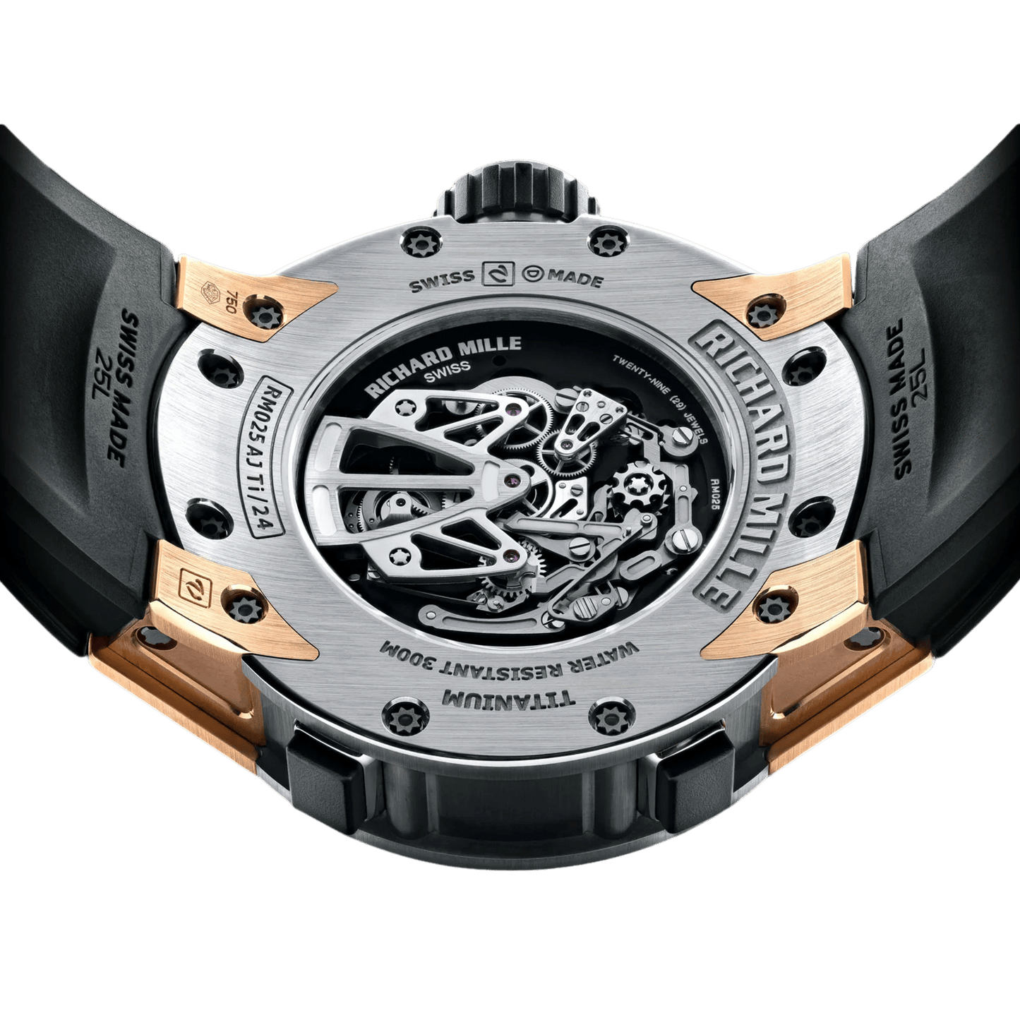 Richard Mille RM 025 AJ Ti Manual Winding Tourbillon Chronograph 50mm