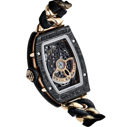 Richard Mille RM 07-01 RG-CA Automatic Openlink RG & Carbon TPT Bracelet