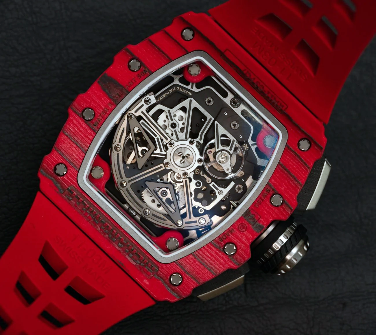 Richard Mille RM 11-03 Automatic Flyback Chronograph Limited Edition Red Carbon