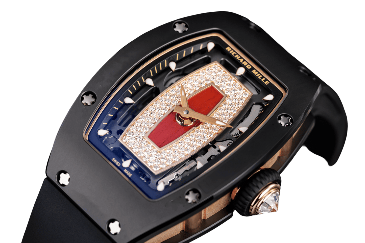 Richard Mille RM 07-01 RG TZP Red Lip Automatic Winding