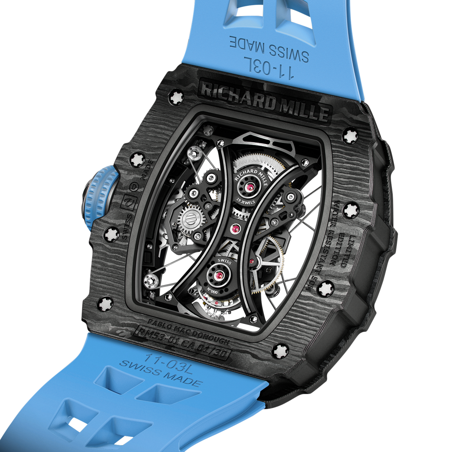 Richard Mille RM 53-01 Tourbillon Pablo Mac Donough Limited Edition