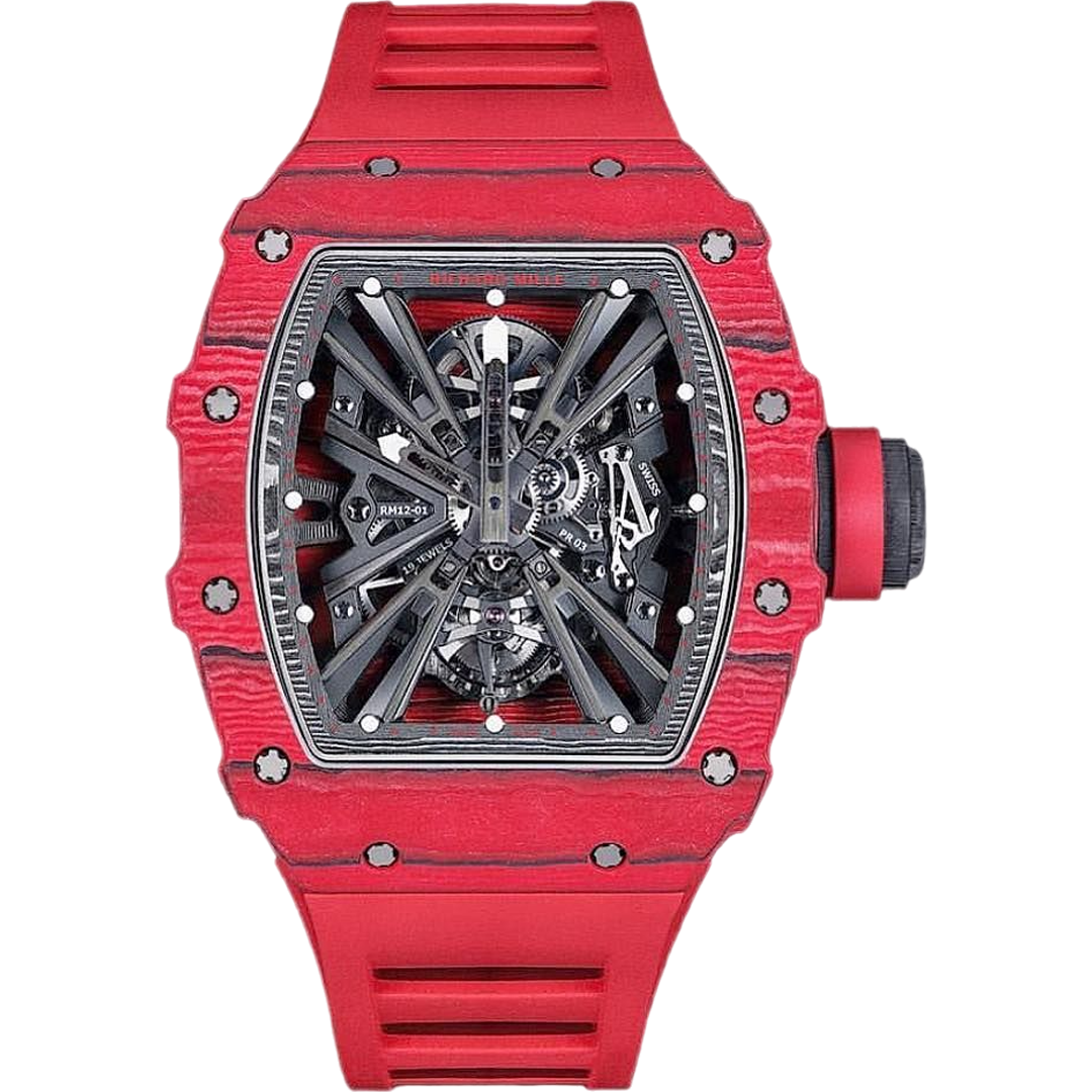 Richard Mille RM 12-01 Tourbillon Rafael Nadal Limited Edition Red Carbon