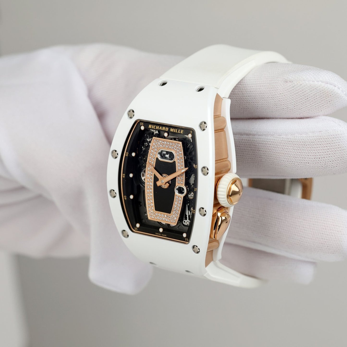 Richard Mille RM 037 RG ATZ White Automatic Winding