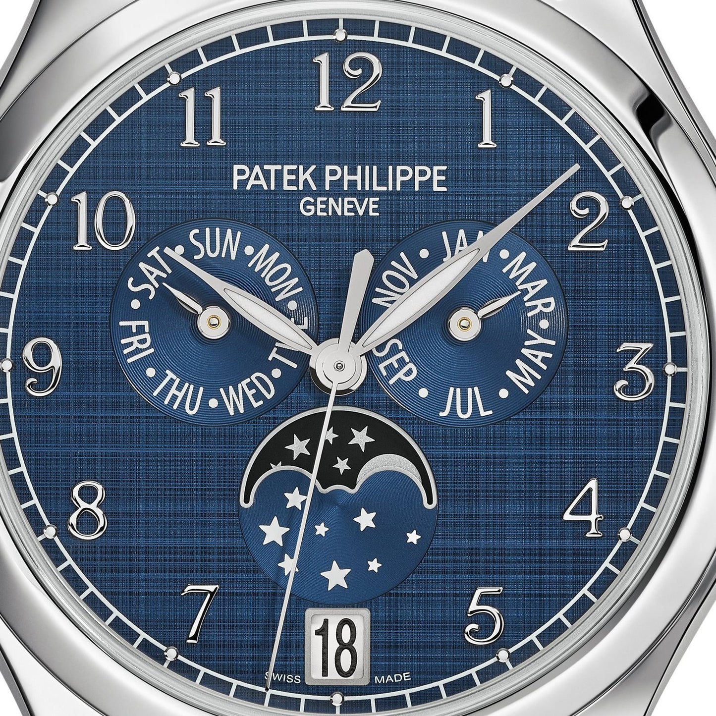 Patek Philippe Complications Annual Calendar Moon Phases 4947/1A-001