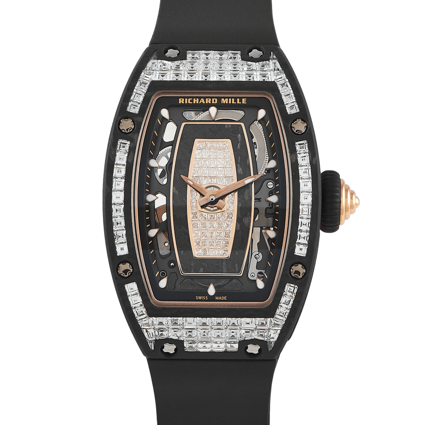 Richard Mille RM 07-01 RG CA Baguette Diamond Automatic Winding