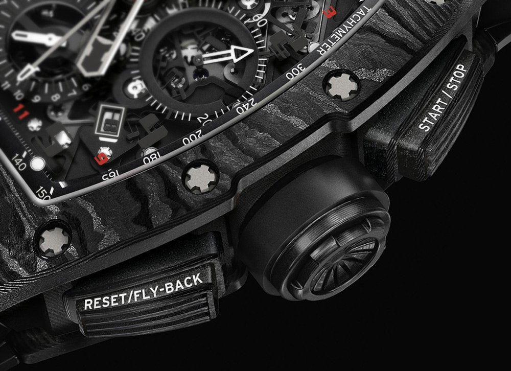 Richard Mille RM 11-02 Automatic Flyback Chronograph Dual Time Zone "Jet Black" Americas Limited Edition