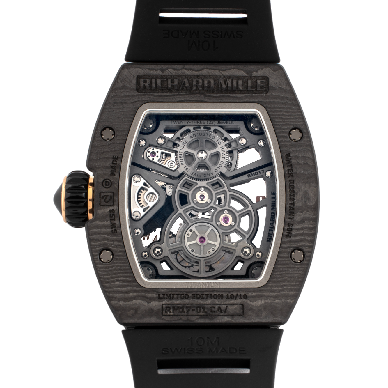 Richard Mille RM 17-01 Tourbillon Black Carbon