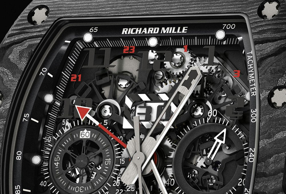 Richard Mille RM 11-02 Automatic Flyback Chronograph Dual Time Zone "Jet Black" Americas Limited Edition