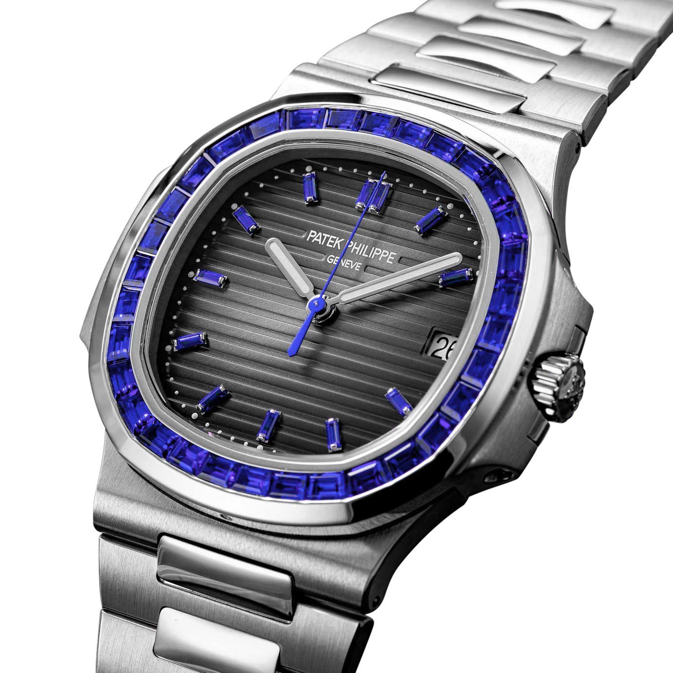 Patek Philippe Nautilus Platinum Sapphires 5711/111P-001