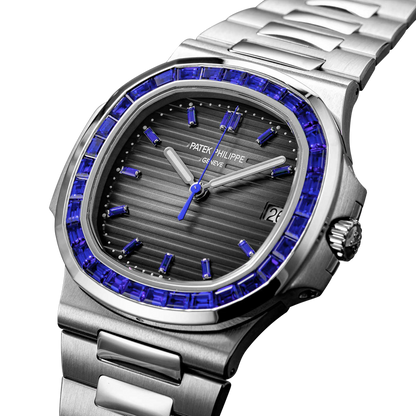 Patek Philippe Nautilus Platinum Sapphires 5711/111P-001