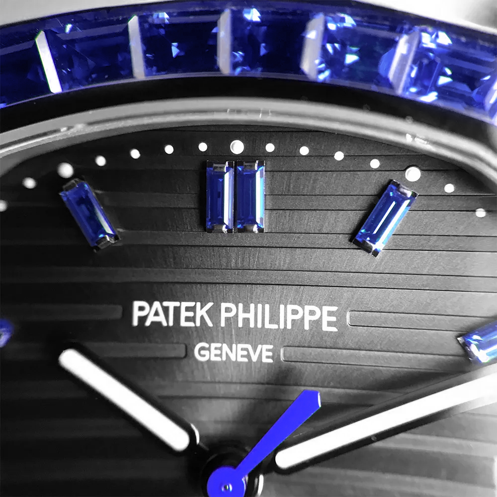 Patek Philippe Nautilus Platinum Sapphires 5711/111P-001