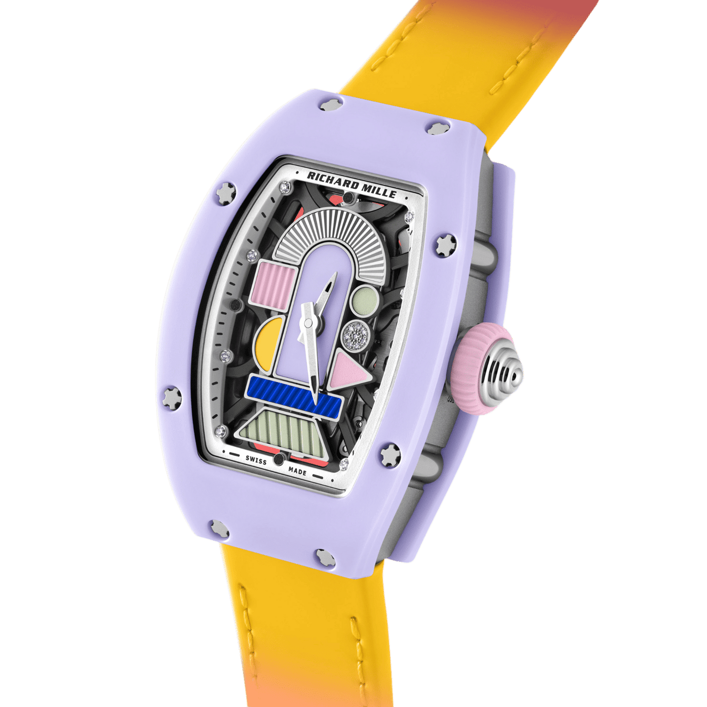 Richard Mille RM 07-01 Coloured Ceramic Lavender Pink Limited Edition