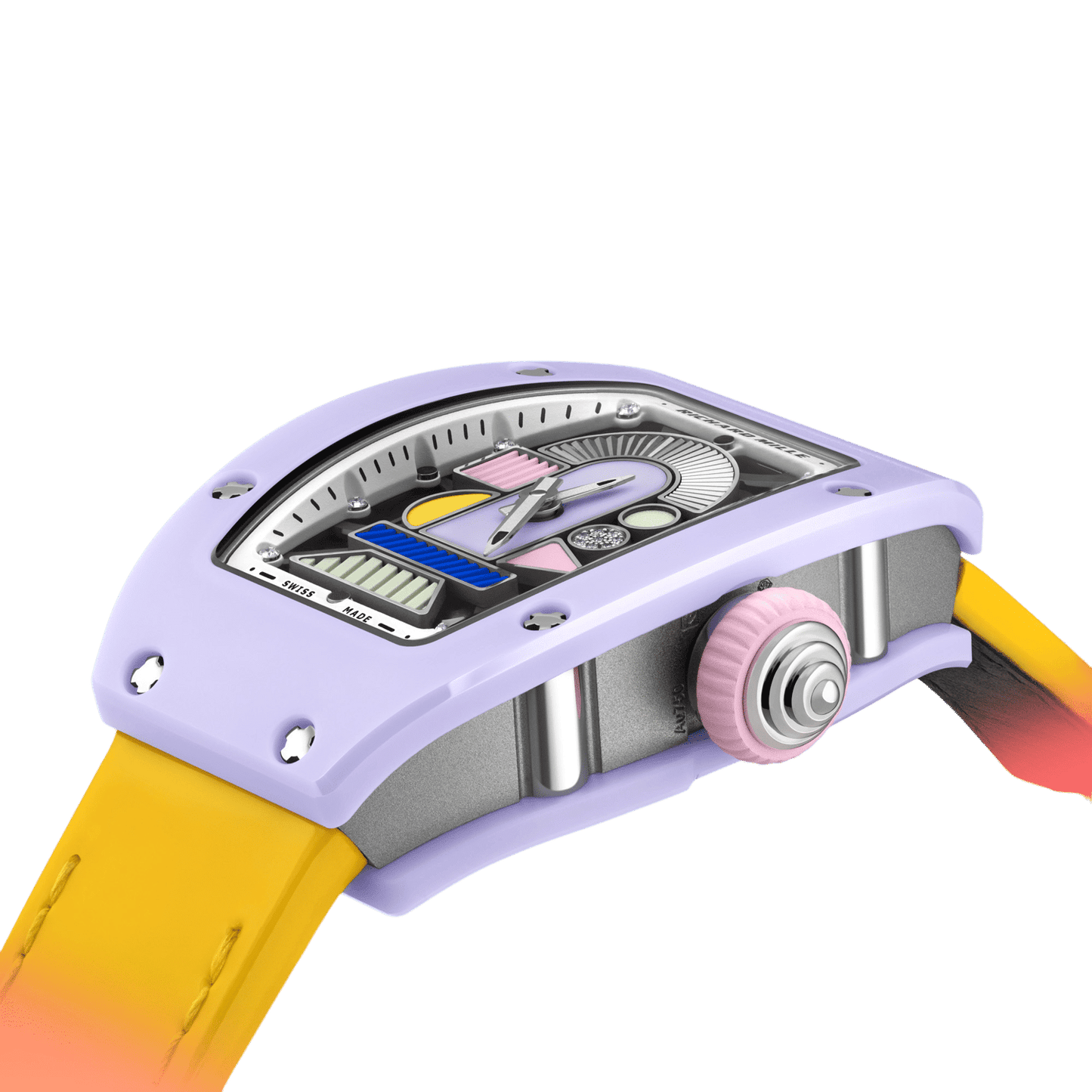 Richard Mille RM 07-01 Coloured Ceramic Lavender Pink Limited Edition