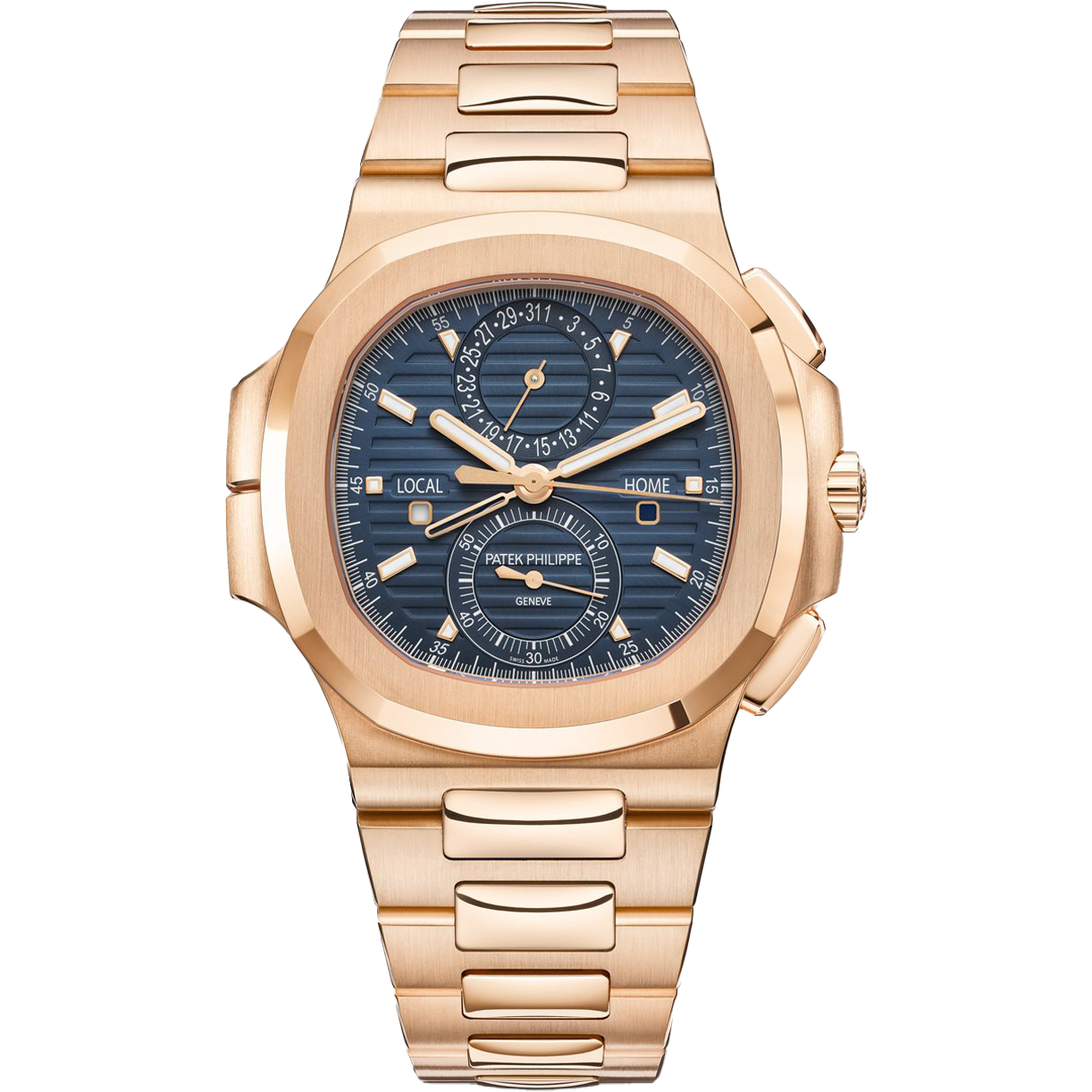 Patek Philippe Nautilus Flyback Chronograph Travel Time 5990/1R-001