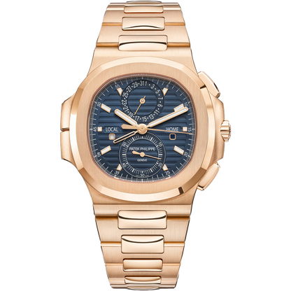 Patek Philippe Nautilus Flyback Chronograph Travel Time 5990/1R-001