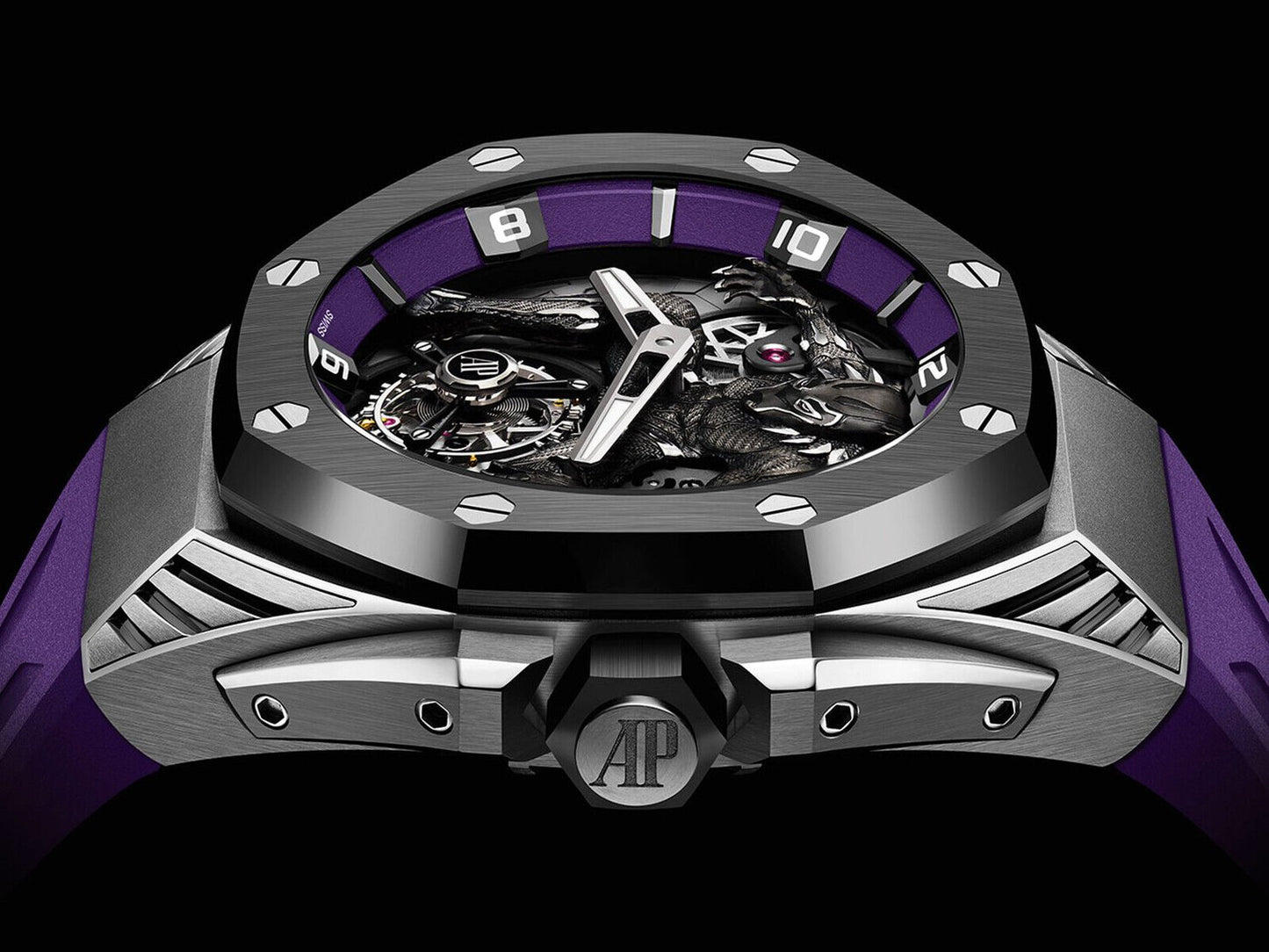 Audemars Piguet Royal Oak Concept "Black Panther" Flying Tourbillon Limited Edition 26620IO.OO.D077CA.01