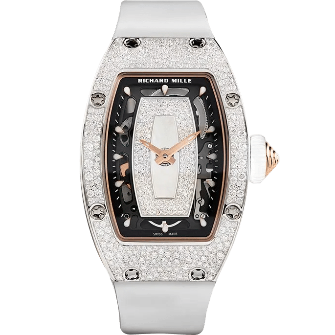 Richard Mille RM 07-01 Automatic Winding White Gold Mother of Pearl