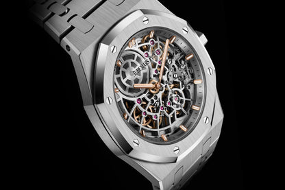 Audemars Piguet Royal Oak "Jumbo" Extra-Thin Openworked "50th Anniversary" 16204ST.OO.1240ST.01