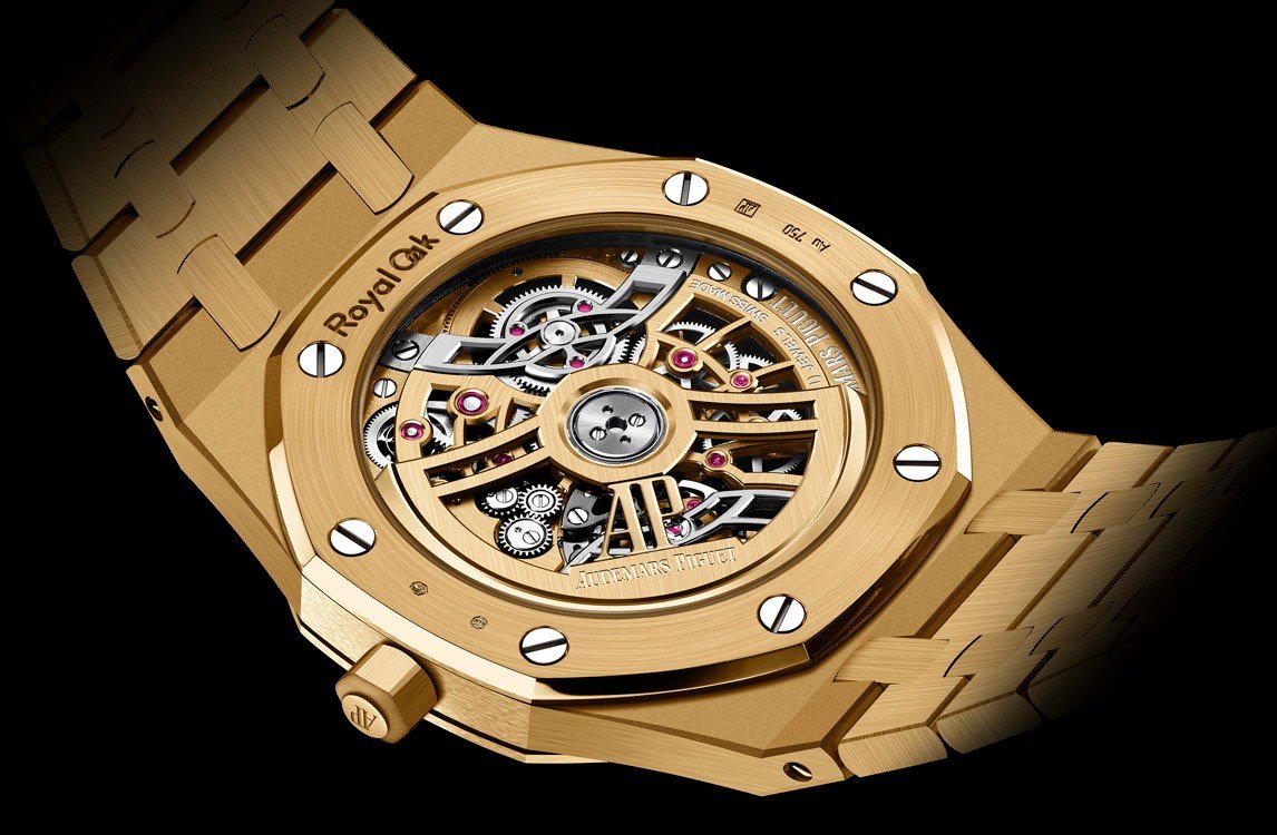 Audemars Piguet Royal Oak "Jumbo" Extra-Thin Openworked 16204BA.OO.1240BA.01