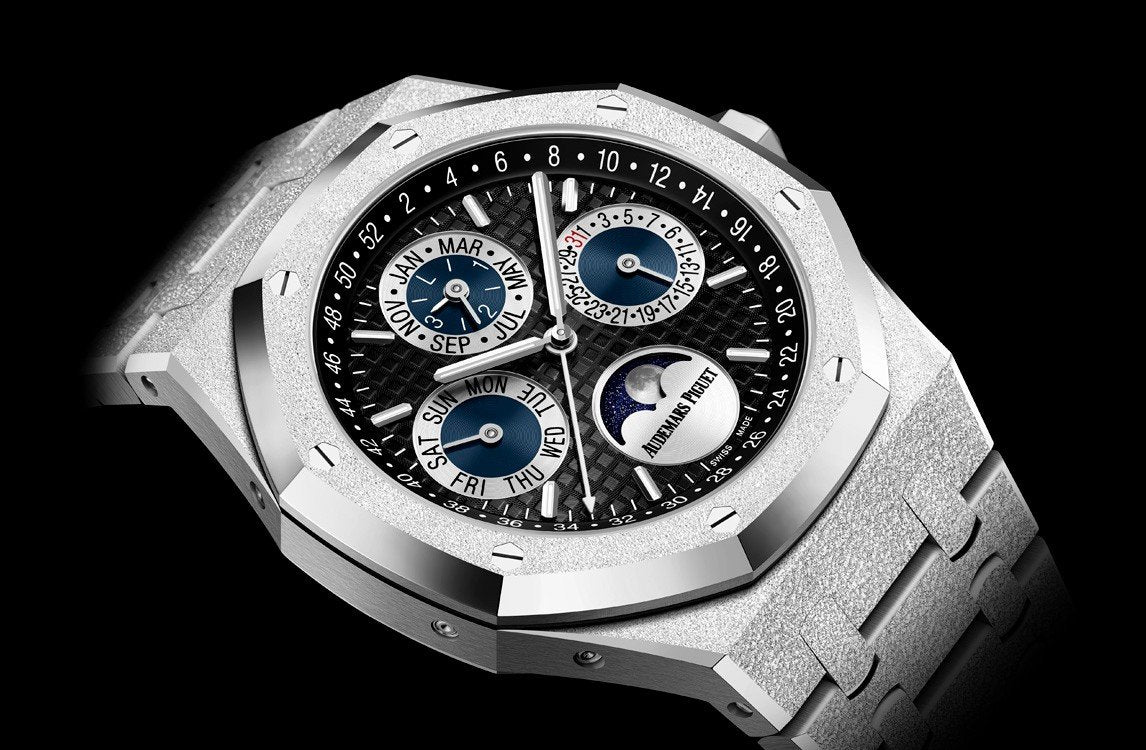 Audemars Piguet Royal Oak Frosted Gold Perpetual Calendar Limited Edition 26574BC.GG.1224BC.01