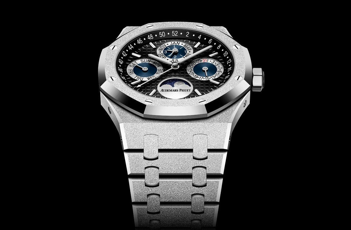 Audemars Piguet Royal Oak Frosted Gold Perpetual Calendar Limited Edition 26574BC.GG.1224BC.01