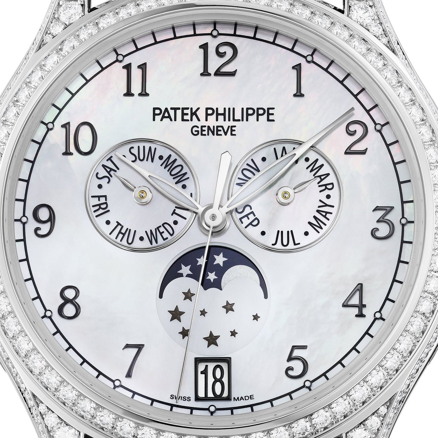 Patek Philippe Complications Annual Calendar Moon Phases 4948G-010