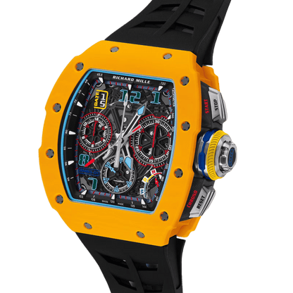 Richard Mille RM 65-01 Yellow Quartz TPT Automatic Split Seconds Chronograph