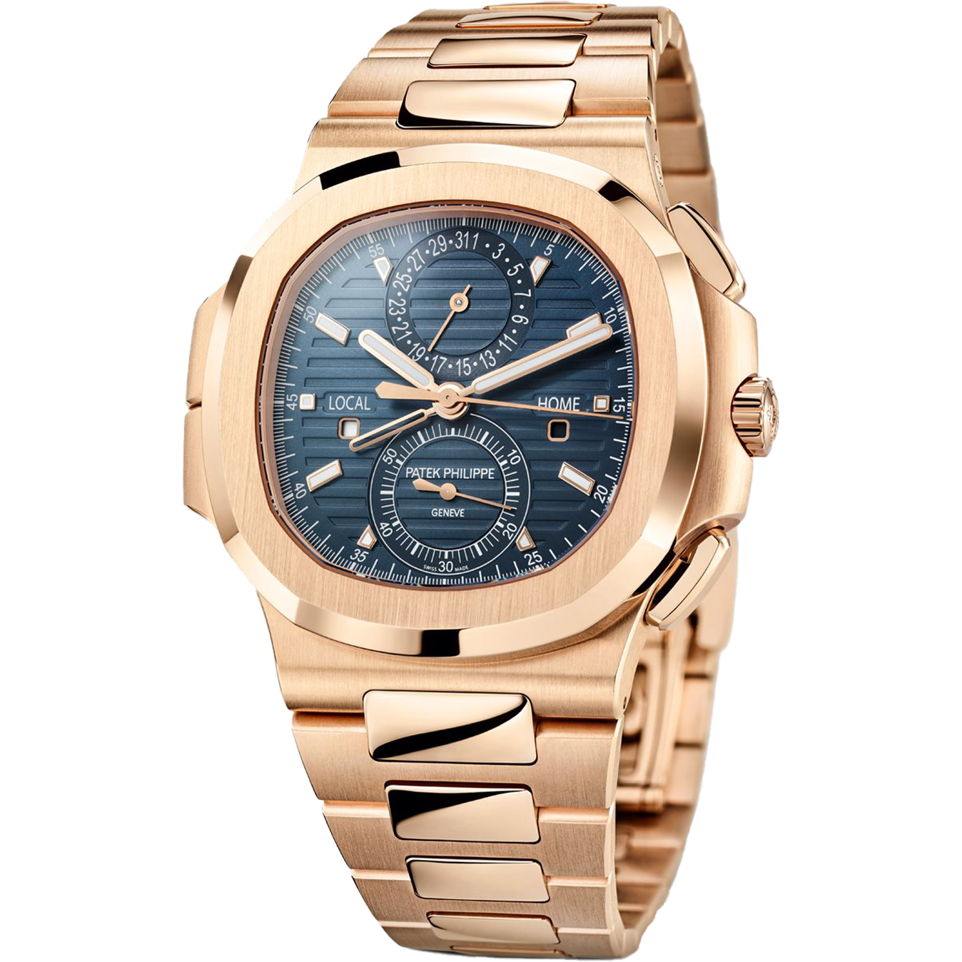 Patek Philippe Nautilus Flyback Chronograph Travel Time 5990/1R-001