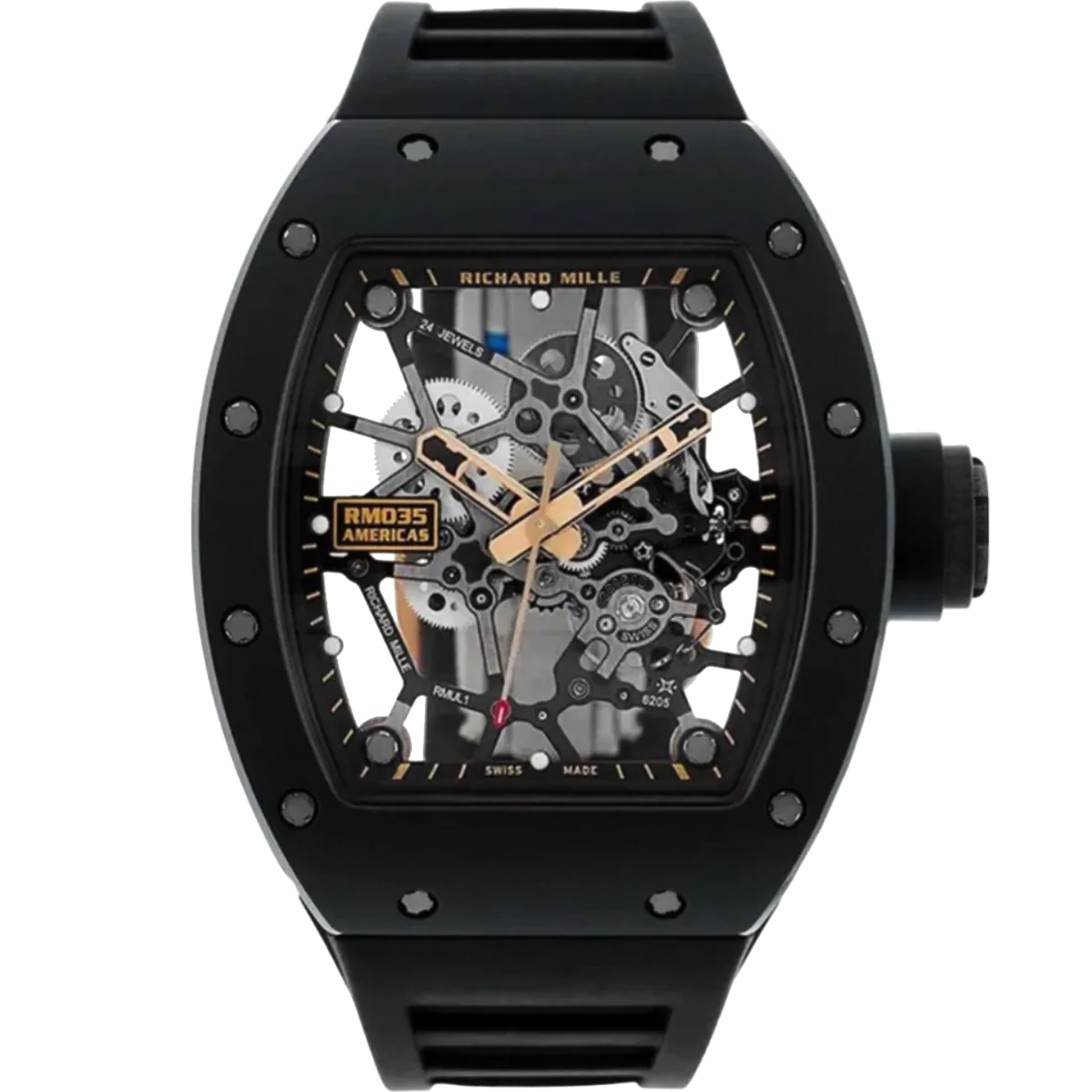 Richard Mille RM 035 Americas Black Toro Limited Edition