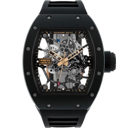 Richard Mille RM 035 Americas Black Toro Limited Edition