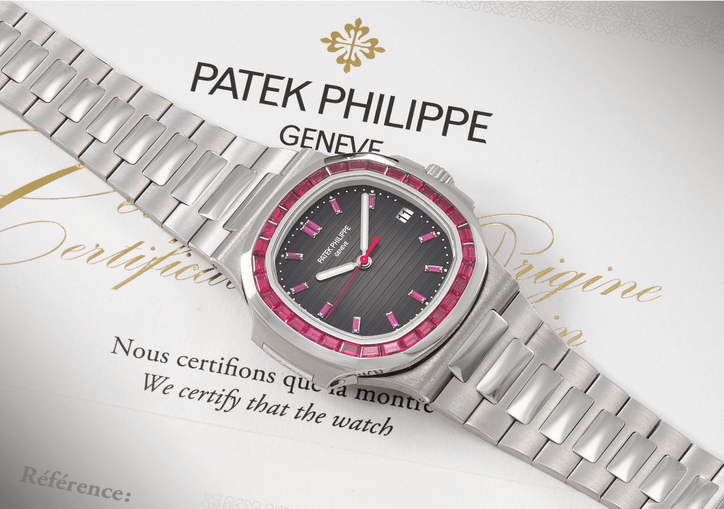 Patek Philippe Nautilus Platinum Rubies 5711/112P-001